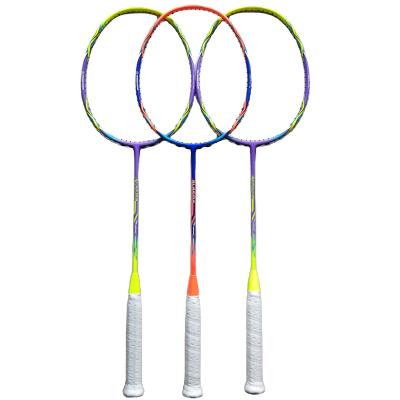 China Factory durable type 4U 84g with Japan Toray carbon graphite fiber woven badminton rackets for sale without strings for sale