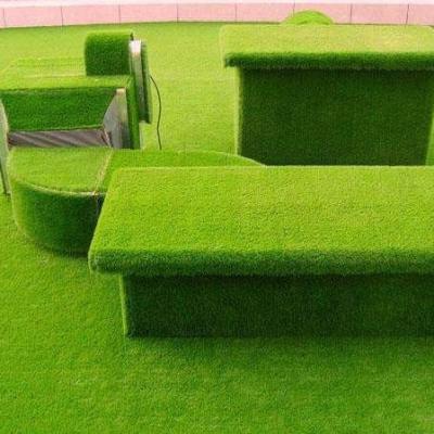 China Garden Plant Eco - Friendly Artificial Grass With Fire Proof Functions for sale