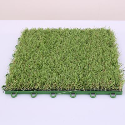 China Eco-Friendly Artificial Grass Anti-Slip Puzzle Flooring Environmentally Friendly Home And Yard Yard for sale