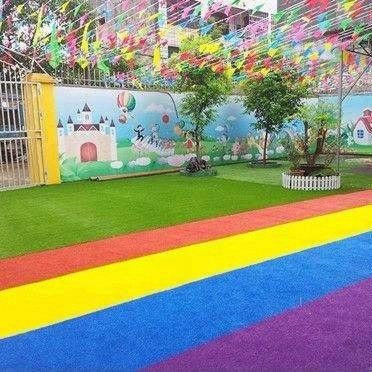 China Artificial Garden Sports Grass Mat Used For Football Court, Tennis Court And Other Sports Court for sale