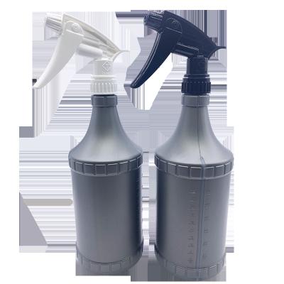 China Single color minus pattern plastic spray bottle for cleaning solutions, car detailing care, planting, pet, clear finish for sale