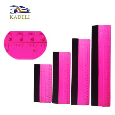 China Single color with no pattern KADELI 4 different sizes of felt squeegees for car film, billboard and home window film installation for sale