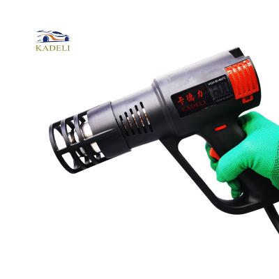 China Single color no pattern Kadeli high power heat gun for automotive film, vinyl wrapping, heating and heating applications for sale