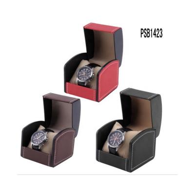 China Popular Cheap Leather Watch Case Simple Packaging Leather Watch Boxes Wholesales Manufacturer Winx Foshan, Guangdong, China Supplier for sale