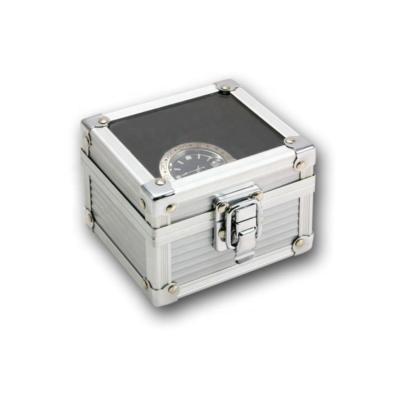 China Bestselling Aluminum Case Box Simple Watch Packaging Watch Box For Men,Winxtan Foshan,Guangdong,China Manufacturer Watch Display Box for sale