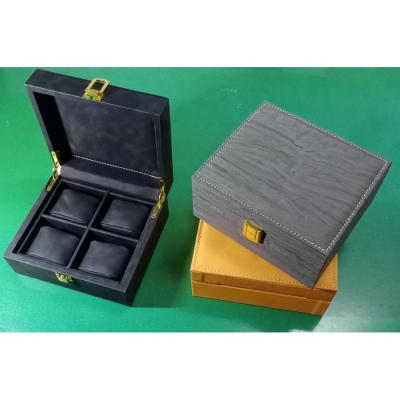 China New Arrival PU Leather Packaging Customize Luxury Watch Storage Box Manufacturer Winxtan Foshan, Guangdong, China Watch Box Supplier for sale