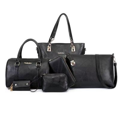 China Wholesale Fashion Designer 6 Piece Set Women Bags Ladies Bags Handbag Set For Women for sale