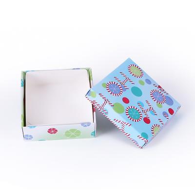 China Recyclable Cardboard Christmas Gift Boxes Packaging Box Custom for sale