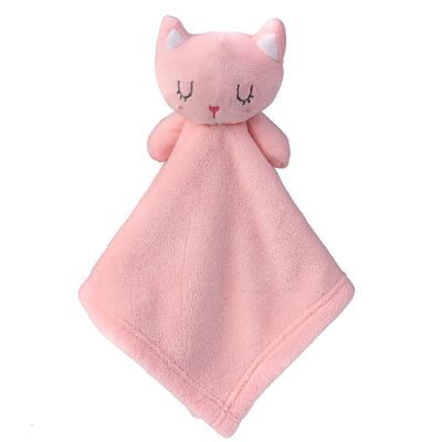 China Wholesale Baby Wrap Baby Security Blanket, Soft, Comfortable, Cute Appearance, Velvet Fabric, Help Baby Quickly Fall Asleep for sale