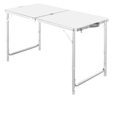 China Modern Wholesales Outdoor Camping Picnic Aluminum Material Alloy Lightweight Portable Easy Folding Table for sale