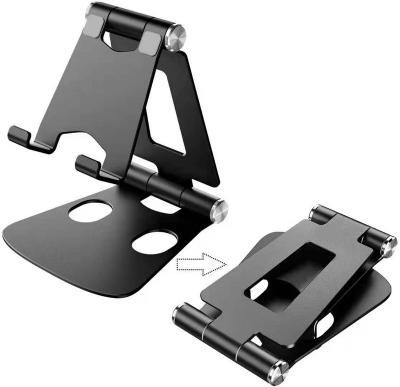 China Adjustable Factory - Sold High Quality Adjustable Aluminum Desktop Phone Holder With Non-Slip Base for sale