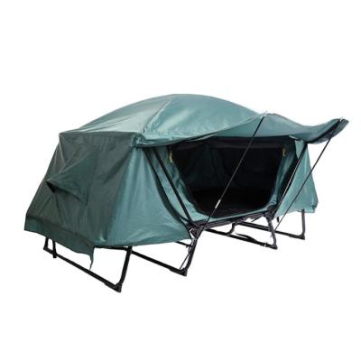 China Easy Set Up Outdoor Camping Double Folding Tent Easy To Carry Off Ground Moisture Proof Fishing Tent for sale