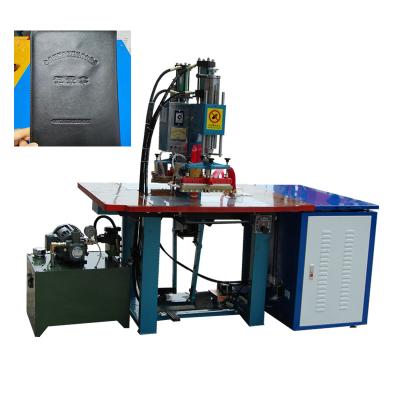 China Lether's High Frequency Welding Device Embossed Logo Machine For Leather for sale