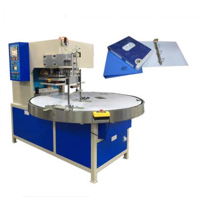 China PVC Netting 12KW Direct High Frequency Welding Machine For Making PVC Book Cover for sale