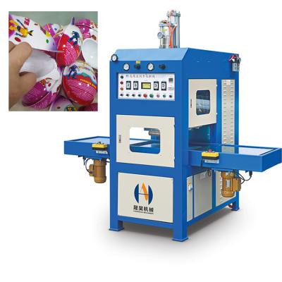 China Blister Sealing / Welding And Cutting And So On Automatic High Frequency Cutter Surprise Egg Welding And Welding Machine For HF Welding Surprise Egg Toy for sale