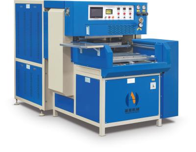 China Shoe Cover Leather Embossing High Frequency Welding And Cutting Machine With PLC Control Panel for sale