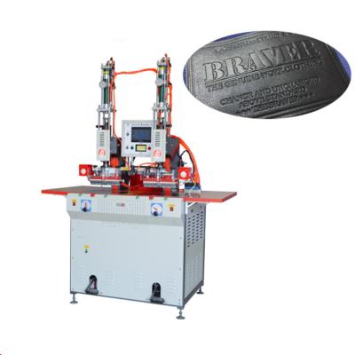 China Shoe Upper Factory Shoe Leather Logo Embossed Hot Stamping Machine/Manual Leather Embossing Machine for sale