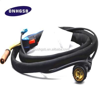 China Industry CO2 Gas Binzel 501 D Series MIG Torch MB With 3m , 5m Cable for sale