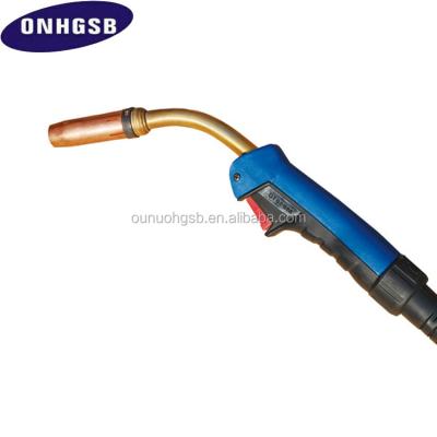 China Industry Factory Supply MIG Binzel Type MB 501D Copper MIG Torch With Euro Connector for sale