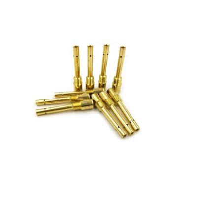 China Brass panasonic MIG cutting torch accessories contact tip holder for sale