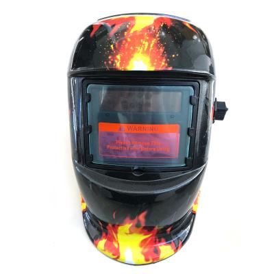 China High Quality Industry Double Filter Autodarkening Welding Helmet With Ventilation for sale