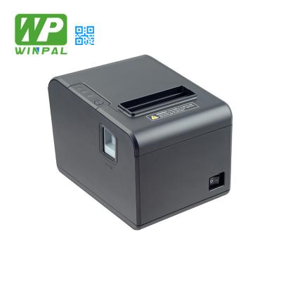 China Classic Black Thermal Printer 80mm Interface POS System Receipt Printer Black for sale