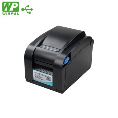 China Black Hot Sale 80mm POS Thermal Barcode Label Printer WPL80 for sale