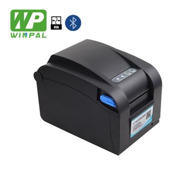 China Black Popular WINPAL WPL80 80mm USB Thermal Barcode Label Printer + Wireless Interfaces Printer for sale