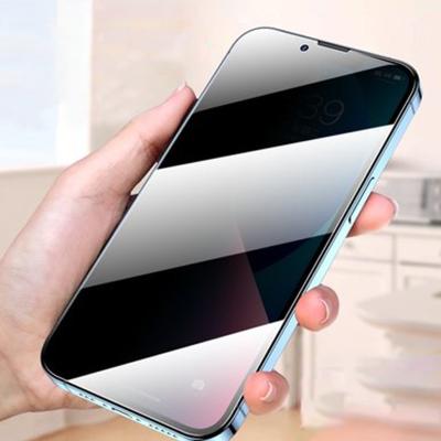 China Mobile phone suitable for iPhone 12 13 Anti-peep shatterproof screen privacy 9H privacy glass protective film for sale