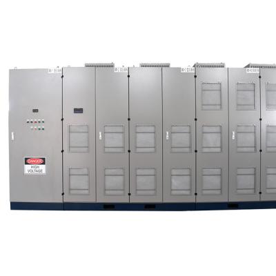 China Oil Gas 6KV AC Power Source Supply MV Voltage Three Phase Frequency VFD 500KW for sale