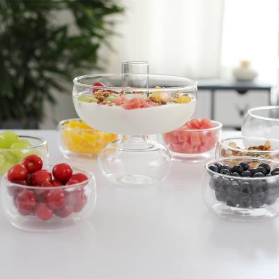 China Viable Featured Small Dry Ice Hotpot, Kebabs Drink Cold Fruit Fishing 2 Person Meal Cookware Glassware for sale