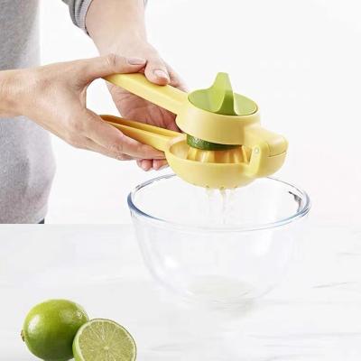 China Viable Plastic Multifunctional Manual Fruit Squeezer Lemon Squeezer Manual Squeezer Squeezer Squeezer for sale