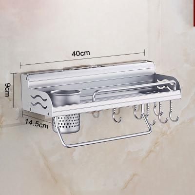 China Sustainable Kitchen Utensils Basket With Fence Multifunctional Knife Rack Storage Rack for sale