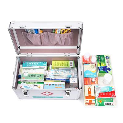 China Enterprise thick and durable medicine box aluminum alloy medicine box universal household medicine box for sale