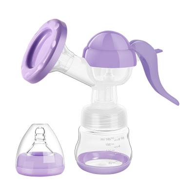 China Best Affordable BPA Free Silicone Manual Breast Pump Baby Milk Pump For Sale for sale