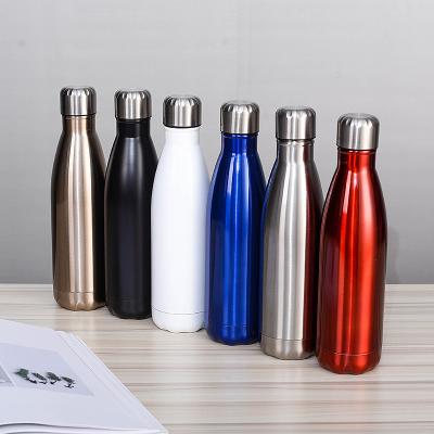 China Durable 304 Stainless Steel Vacuum Cup Large Capacity Coke Sports Bottle Double Cup Vehicle-Supported Cup for sale