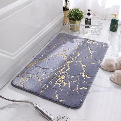 China CLASSIC Non-Slip Imitation Rabbit Fur Carpet Bedroom Sofa Blanket Household Thickened Living Room Bedside Pad Bathroom Floor Absorbent Mat for sale