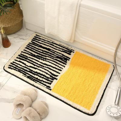 China CLASSIC Bathroom Floor Mat Home Bathroom Door Non-Shipping Mat Absorbent Door Mat for sale