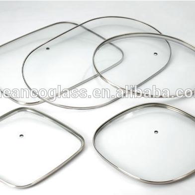 China New Design Viable Pot and Pan Tempered Glass Dome Cover Iron for sale