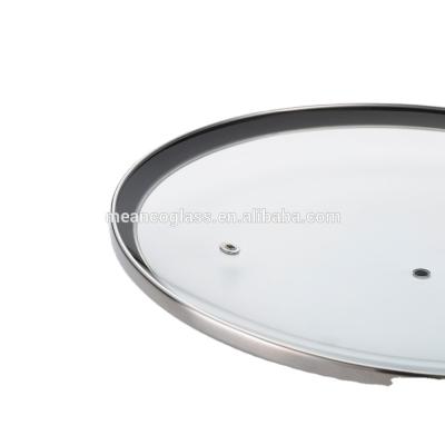 China Sustainable Product C SS 201 Best Selling Glass Cooker Cover for sale