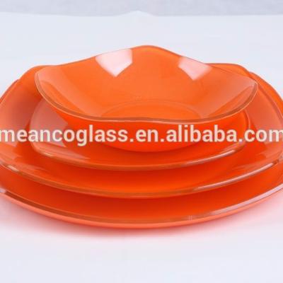 China Durable Impact Resistance Tempered Glass Tableware for sale