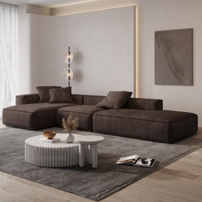 China Soft Customizable Upholstery Living Room Sofa Set Furniture Leather Sectional Luxury Modern Sofa for sale