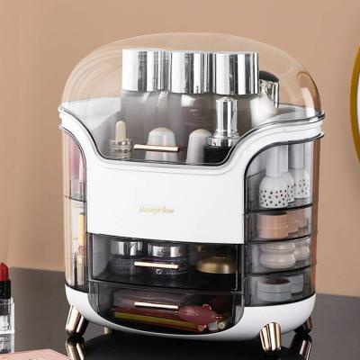 China New Fashion Makeup Organizer Plastic Cosmetic Storage Box Whisper Stocked Perfume and Organizer Drawers for sale