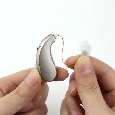 China BTE USB Rechargeable Elderly Sound Amplifier Hearing Aids for Deaf Hearing 16.6x11.4x41.7mm for sale