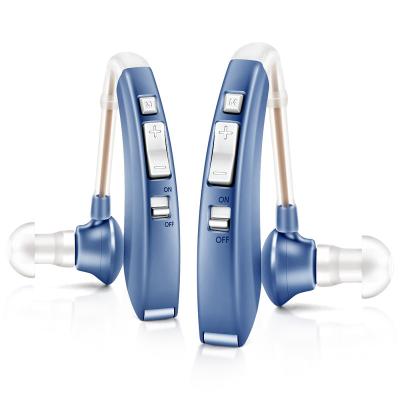 China BTE Digital Sound Amplifier Ear Machine Hearing Aid For Deaf 16*52*8.6mm for sale