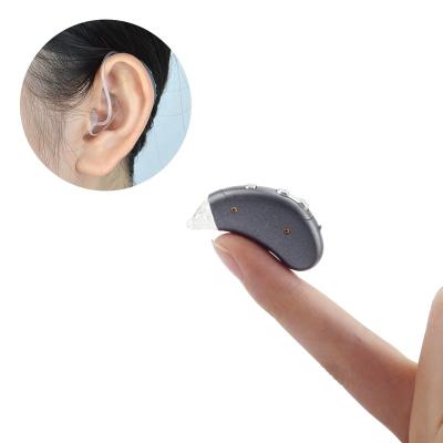 China Sound Enhancer Battery Type - 2 Channels New BTE Ear Hearing Aid For Deaf 34x15x9.7mm for sale