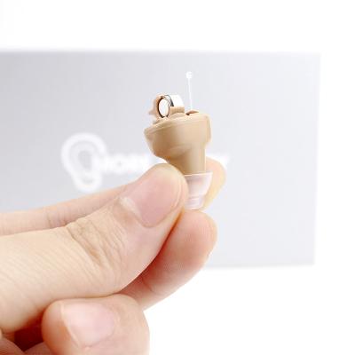 China Invisible In The Ear ITE Digital Sound Amplifier Hearing Aid 18.5x14.6x11.2mm for sale