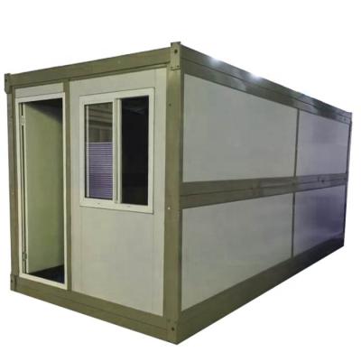 China Quick Living House Assembled 20 Feet Collapsible Container House for sale