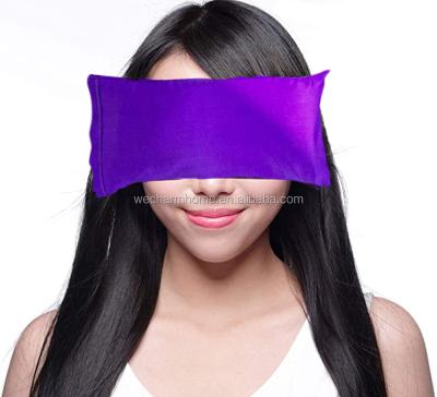 China silk eye pillow yoga sleep eye mask lavender aromatherapy meditation stress relaxation gifts for women eye pillow 20200430-2 for sale