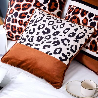 China Magnetic Hot Selling Custom Made Zebra Pattern Cushion Leopard Print Cushion Tile for sale